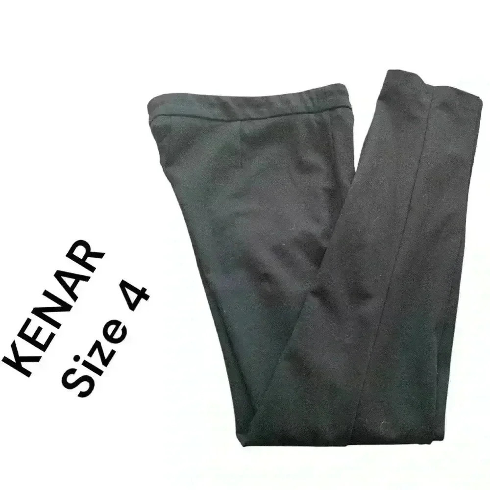 Kenar black pants, size 4 EUC